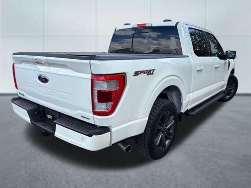 Star White Metallic Tri-Coat 2023 Ford F-150 Lariat