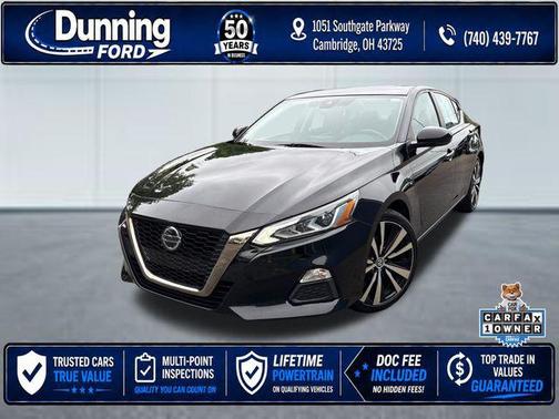 Super Black Clearcoat 2020 Nissan Altima SR Intelligent AWD