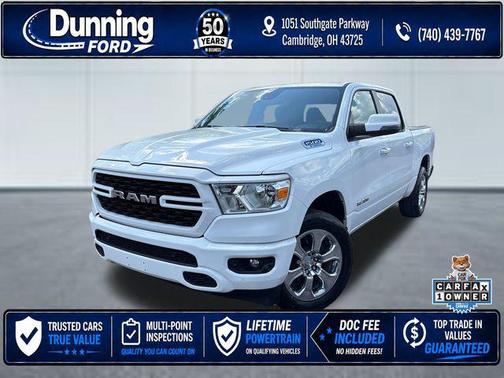 Bright White Clearcoat 2024 RAM 1500 Big Horn/Lone Star