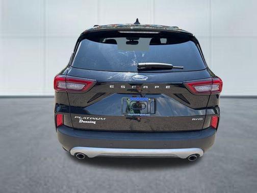 Agate Black Metallic 2025 Ford Escape Platinum