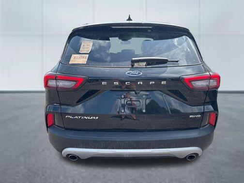 Agate Black Metallic 2025 Ford Escape Platinum