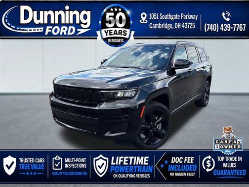 Diamond Black Crystal Pearlcoat 2024 Jeep Grand Cherokee L Altitude