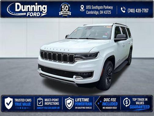 Bright White Clearcoat 2023 Jeep Wagoneer Series II