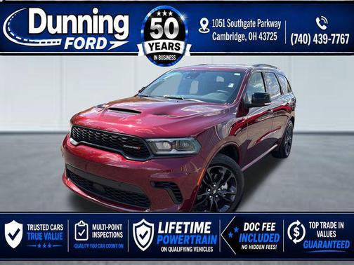 Octane Red Pearlcoat 2025 Dodge Durango R/T Plus AWD