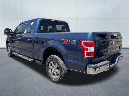 Blue 2020 Ford F-150 XLT