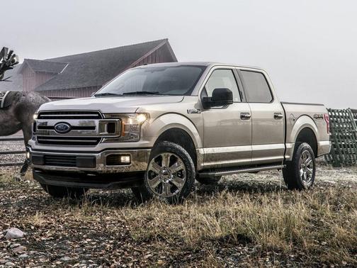 Blue 2020 Ford F-150 XLT