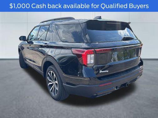 Agate Black Metallic 2026 Ford Explorer ST-Line