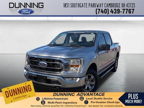 Iconic Silver Metallic 2022 Ford F-150 XLT Truck