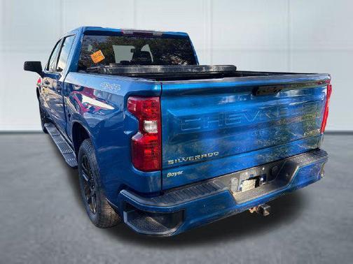 Blue 2022 Chevrolet Silverado 1500 Custom
