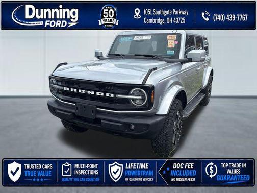 Iconic Silver Metallic 2024 Ford Bronco Outer Banks