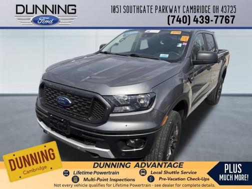 Gray 2021 Ford Ranger XLT