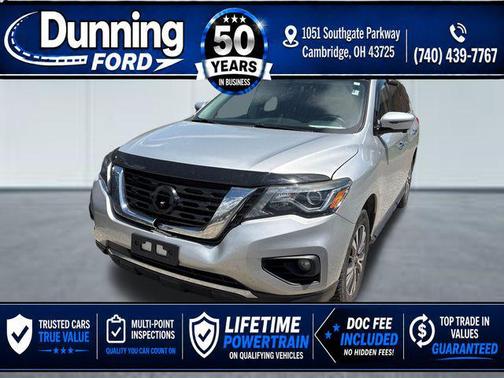 Brilliant Silver Metallic 2018 Nissan Pathfinder SL