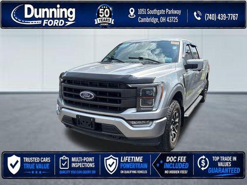 Iconic Silver Metallic 2021 Ford F-150 Lariat