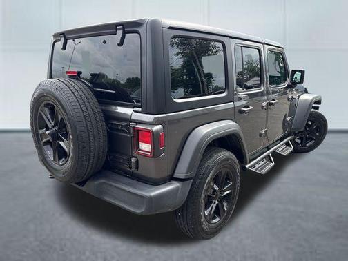 Granite Crystal Metallic Clearcoat 2022 Jeep Wrangler Unlimited Sport