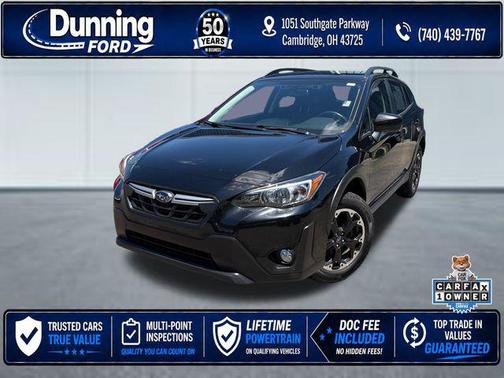 Crystal Black Silica 2023 Subaru Crosstrek Premium