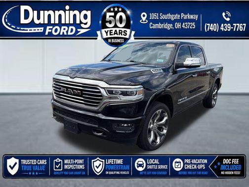 Diamond Black Crystal Pearlcoat 2021 RAM 1500 Longhorn