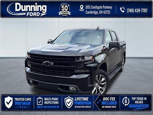 Black 2020 Chevrolet Silverado 1500 RST