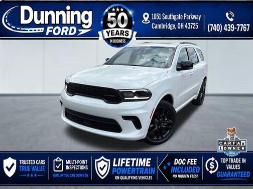 White Knuckle Clearcoat 2024 Dodge Durango GT Plus