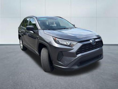 Magnetic Gray Metallic 2021 Toyota RAV4 Hybrid LE