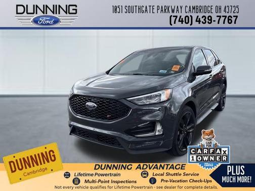 Gray 2021 Ford Edge ST