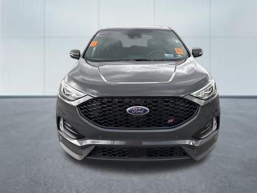 Gray 2021 Ford Edge ST