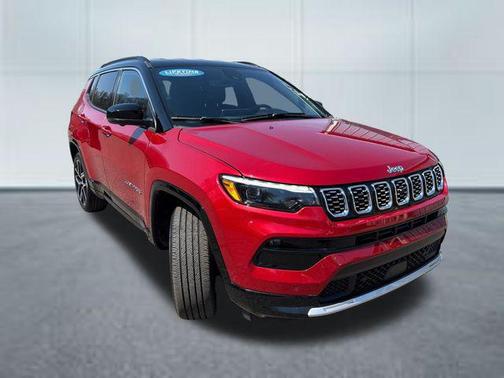 Red Hot Pearlcoat 2024 Jeep Compass Limited