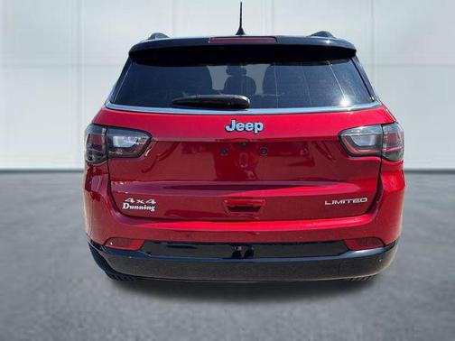 Red Hot Pearlcoat 2024 Jeep Compass Limited