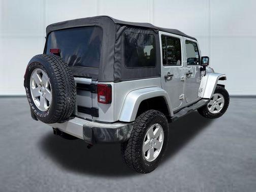 Bright Silver Metallic Clearcoat 2007 Jeep Wrangler Unlimited Sahara