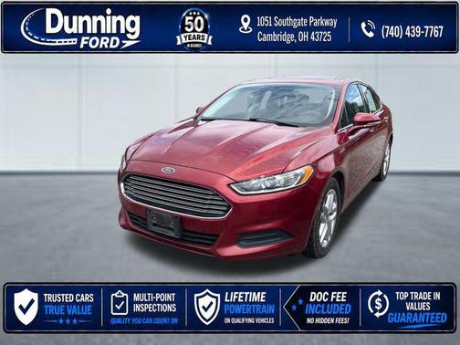 Ruby Red Metallic Tinted Clearcoat 2014 Ford Fusion SE