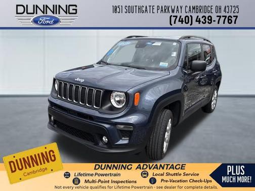 Slate Blue Pearlcoat 2022 Jeep Renegade Latitude