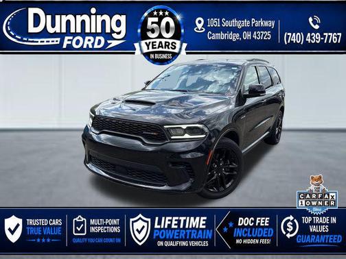 DB Black Crystal Clearcoat 2024 Dodge Durango R/T Plus AWD