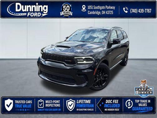 DB Black Crystal Clearcoat 2024 Dodge Durango R/T Plus AWD