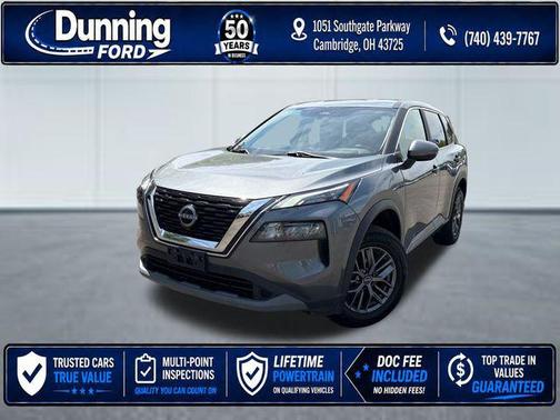 Gray 2023 Nissan Rogue S