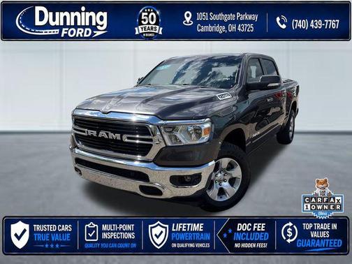 Granite Crystal Metallic Clearcoat 2020 RAM 1500 Big Horn/Lone Star