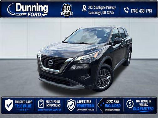 Super Black 2022 Nissan Rogue S