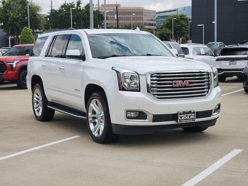 White Frost 2017 GMC Yukon SLT