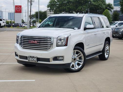 White Frost 2017 GMC Yukon SLT