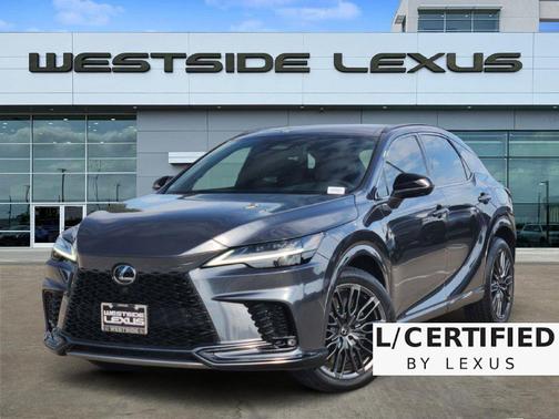 Gray 2024 Lexus RX 500h F SPORT Performance