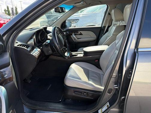 Gray 2010 Acura MDX 3.7 L Advance