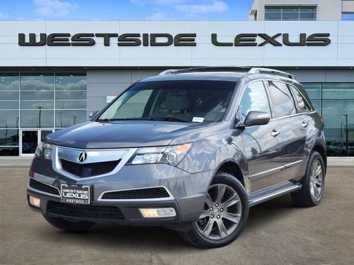 Gray 2010 Acura MDX 3.7 L Advance