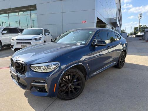Blue Metallic 2020 BMW X4 M40i