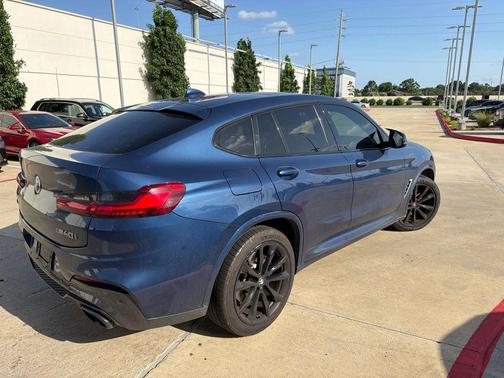 Blue Metallic 2020 BMW X4 M40i