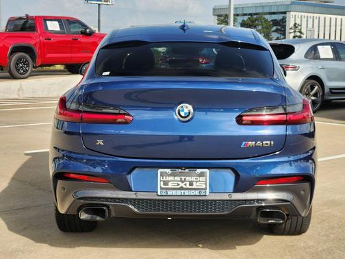 Blue Metallic 2020 BMW X4 M40i
