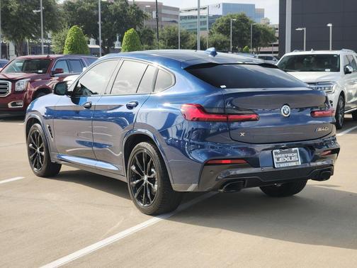 Blue Metallic 2020 BMW X4 M40i