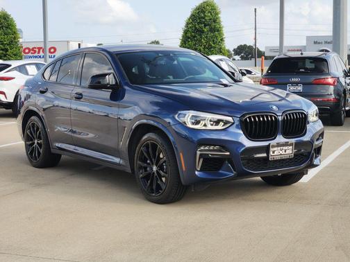 Blue Metallic 2020 BMW X4 M40i
