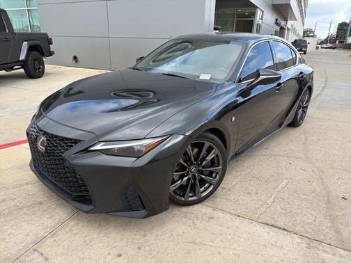 Black 2021 Lexus IS 350 Base