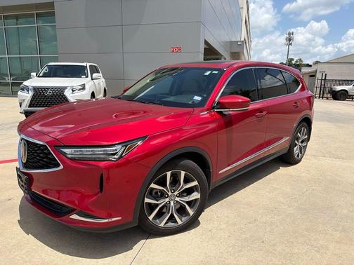 Performance Red Pearl 2024 Acura MDX Technology Package
