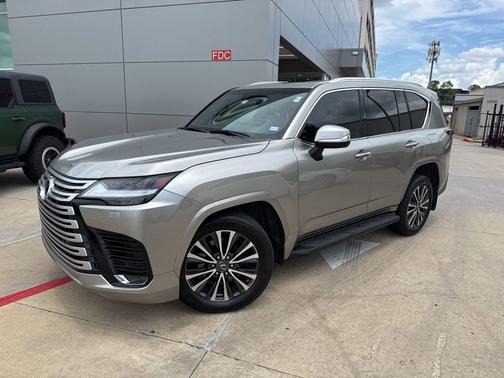 Silver 2022 Lexus LX 600 Base