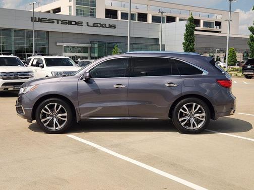 Gray 2019 Acura MDX 3.5L w/Advance & Entertainment Pkgs
