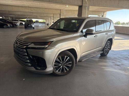 Silver 2023 Lexus LX 600 Premium